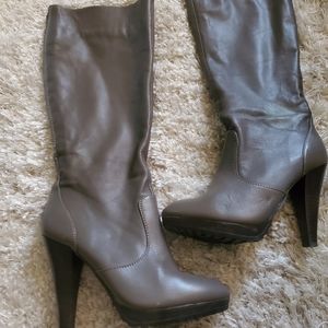 Colin Stuart Taupe Tall Boots
